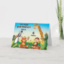 Search for jungle safari birthday cards Funny