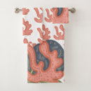 Search for coral floral bathroom accessories Botanical