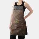 Search for brown leather aprons Gold