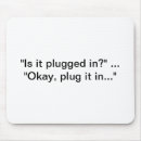 Search for geek nerd mousepads Tech support