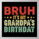 Search for grandpa posters Birthday