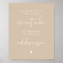 Search for address an envelope signs For her