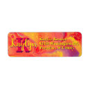 Search for paint return address labels Purple