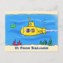 Search for submarine postcards Underwater