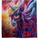 Search for unicorn shower curtains Horn