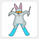 Search for ski bunny stickers Funny