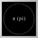Search for pi posters Black and white