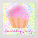 Search for cupcake sweet 16 invitations 16th