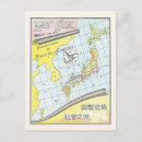 Search for japan map postcards Vintage