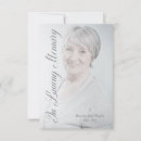 Search for customer service cards Celebration of life