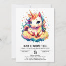 Search for printable unicorn invitations Digital