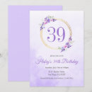 Search for floral wreath birthday invitations Modern