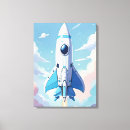 Search for spaceship canvas prints Launch