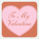 Search for retro valentine stickers Simple