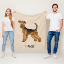 Search for airedale terriers blankets Bingley terrier