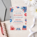 Search for july birthday invitations Our little firecracker