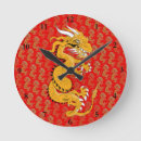 Search for chinese dragon clocks Gold