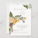 Search for golden bridal shower invitations Bride