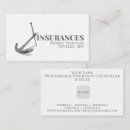 Search for insurance business cards Modern