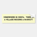 Search for kenya bumper stickers Conservative