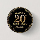 Search for 20th badges Birthday party