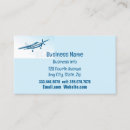 Search for airplane business cards Aircraft