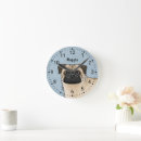 Search for dog breed clocks Illustration
