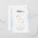Search for blue mountains wedding invitations Typography