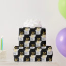 Search for 20th birthday wrapping paper Gold