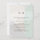 Search for mint wedding invitations Initials