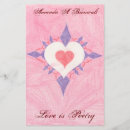 Search for anniversary stationery paper Heart