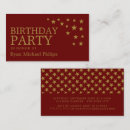Search for star birthday invitations Gold stars