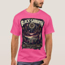 Search for black sabbath tshirts Music