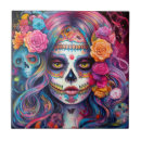 Search for sugar skull tiles Calavera