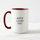Search for jesus loves you mugs Modern