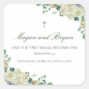 Search for cross wedding stickers Botanical
