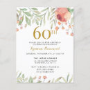 Search for 60th birthday invitations Gold