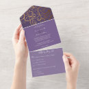 Search for eggplant gold wedding invitations Elegant