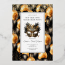 Search for new years eve masquerade party invitations Elegant