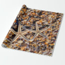 Search for starfish wrapping paper Seashells