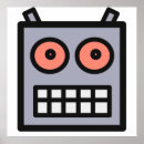 Search for robot head posters This