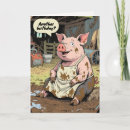 Search for pig birthday cards Farm