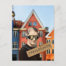 Search for vintage kitsch postcards Woman