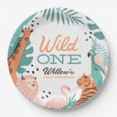 Search for tiger napkins Wild one birthday