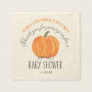 Search for pumpkin napkins Baby shower