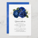 Search for elegant royal blue quinceanera invitations Flowers