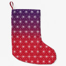 Search for japanese christmas stockings Red
