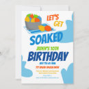 Search for water birthday invitations Summer