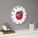 Search for red kitchen clocks Cute