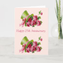 Search for happy 25th anniversary cards Flowers